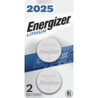 Energizer CR2025 Lithium Coin Cell Single Battery, Bulk Tray