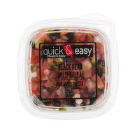 Quick and Easy Black Bean Mild Salsa, 14 Ounce