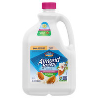 Blue Diamond Almond Breeze Almondmilk, Original, Unsweetened, 96 Fluid ounce