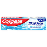 Colgate Max Clean Smart Foam With Whitening Toothpaste, 6 Ounce