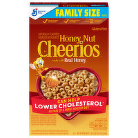 Cheerios Cereal, Honey Nut, Family Size
