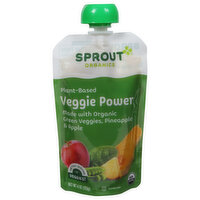 Sprout Organics Veggie Power, Plant - Based, 4 Ounce