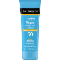 Neutrogena Sunscreen, Water Gel Lotion, SPF 50, 3 Ounce