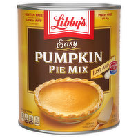 Libby's Pie Mix, Pumpkin, Easy, 30 Ounce