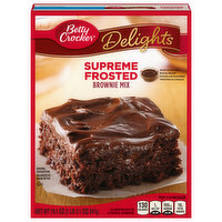 Betty Crocker Delights Brownie Mix, Super Frosted, 19.1 Ounce