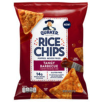 Quaker Rice Chips, Tangy Barbecue, 2.5 Ounce