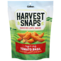 Harvest Snaps Red Lentil Snack, Baked, Tomato Basil, 3 Ounce