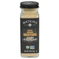 Watkins Ground Mustard, Organic, 2.6 Ounce