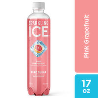 Sparkling Ice Sparkling Water, Zero Sugar, Pink Grapefruit, 17 Fluid ounce