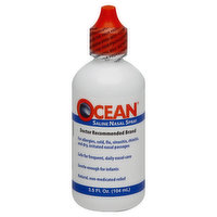Ocean Nasal Spray, Saline, 3.5 Ounce