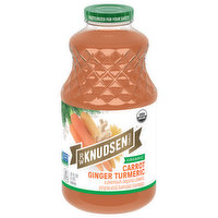 R.W. Knudsen Family Beverage, Organic, Carrot/Ginger/Turmeric, 32 Fluid ounce