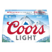 Coors Beer, 15 Pack, 16 Each