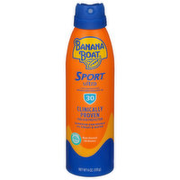 Banana Boat Sunscreen Lotion, Spray, Clear, Broad Spectrum SPF 30, 6 Ounce