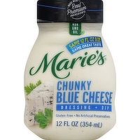 Marie's Dressing + Dip, Chunky Blue Cheese, 12 Ounce