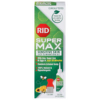 Rid Super Max Lice Elimination Kit, Sensitive Skin, 1 Each