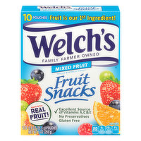 Welch's Fruit Snacks, Mixed Fruit, 10 Each