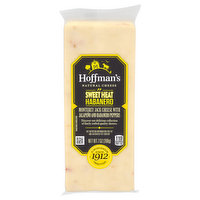 Hoffman's Cheese, Natural, Sweet Heat Habanero, 7 Ounce