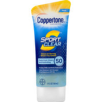 Coppertone Sunscreen, Clear, Broad Spectrum SPF 50, 5 Ounce