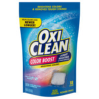 OxiClean Laundry Brightener & Stain Remover, Color Boost, 18 Each