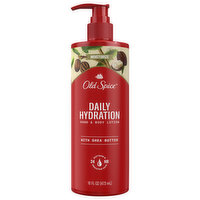 Old Spice Hand & Body Lotion, Daily Hydration, Moisturize, 16 Fluid ounce