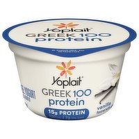 Yoplait Yogurt, Fat Free, Vanilla, Greek 100 Protein, 5.3 Ounce