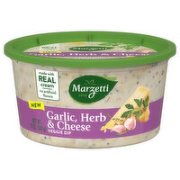 Marzetti Veggie Dip, Garlic, Herb & Cheese, 12 Ounce