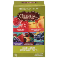 Celestial Seasonings Herbal Tea, Fruit Sampler, Tea Bags, 20 Each