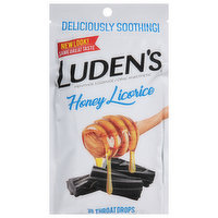 Luden's Throat Drops, Honey Licorice, 30 Each