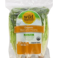 Wild Harvest Romaine Hearts, Organic, 3 Each