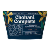 Chobani Yogurt, Greek, Low-Fat, Vanilla, 5.3 Ounce