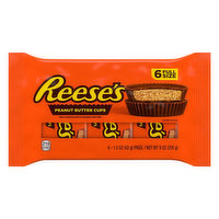 Reese's Peanut Butter Cups, Full Size, 6 Each