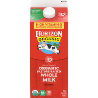 Horizon Organic Whole Milk, 0.5 Gallon