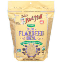 Bob's Red Mill Flaxseed Meal, Organic, Golden, 16 Ounce