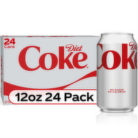 Diet Coke Soda Soft Drink, 12 Fluid ounce