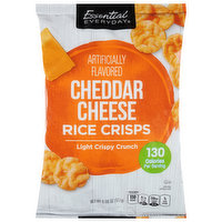 Essential Everyday Rice Crisps, Cheddar Cheese, 6.06 Ounce