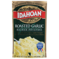 Idahoan Mashed Potatoes, Roasted Garlic, 4 Ounce