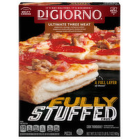 DiGiorno Pizza, Fully Stuffed Crust, Ultimate Three Meat, 31.7 Ounce