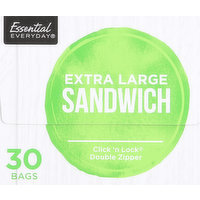 Save on Giant Extra Larger Zipper Sandwich Bags Order Online