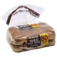 Lewis Healthy Life Buns, Hot Dog, Wheat, 8 Each