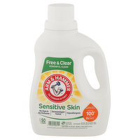 Arm & Hammer Detergent, Free & Clear, Sensitive Skin, 67.5 Fluid ounce