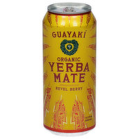 Guayaki Yerba Mate, Organic, Revel Berry, 15.5 Fluid ounce