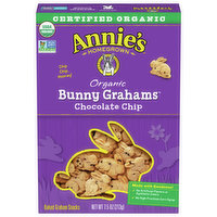 Annie's Bunny Grahams, Organic, Chocolate Chip, 7.5 Ounce