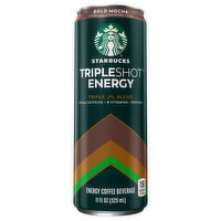 Starbucks Coffee Beverage, Energy, Triple Blend, Bold Mocha, 11 Fluid ounce