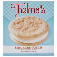 Thelma's Ice Cream Sandwiches, Snickerdoodle, 4 Each