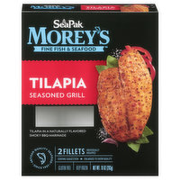 SeaPak Morey's Seasoned Grill Tilapia Fillets, 10 Ounce