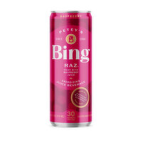 Bing Raz Beverage, Made with Raspberry Juice, 12 Fluid ounce