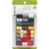 Singer Sewing Thread, Hand, Polyester, 24 Each