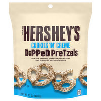 Hershey's Pretzels, Cookies 'N' Creme, Dipped, 8.5 Ounce