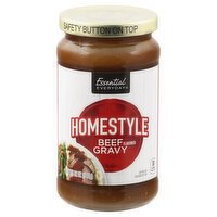 ESSENTIAL EVERYDAY Gravy, Beef Flavored, Home Style, 12 Ounce