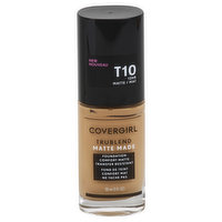 CoverGirl Trublend Foundation, Comfort Matte, Transfer Resistant, Golden Amber, T10, 30 Millilitre